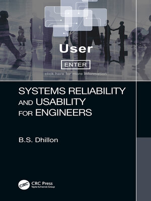 cover image of Systems Reliability and Usability for Engineers